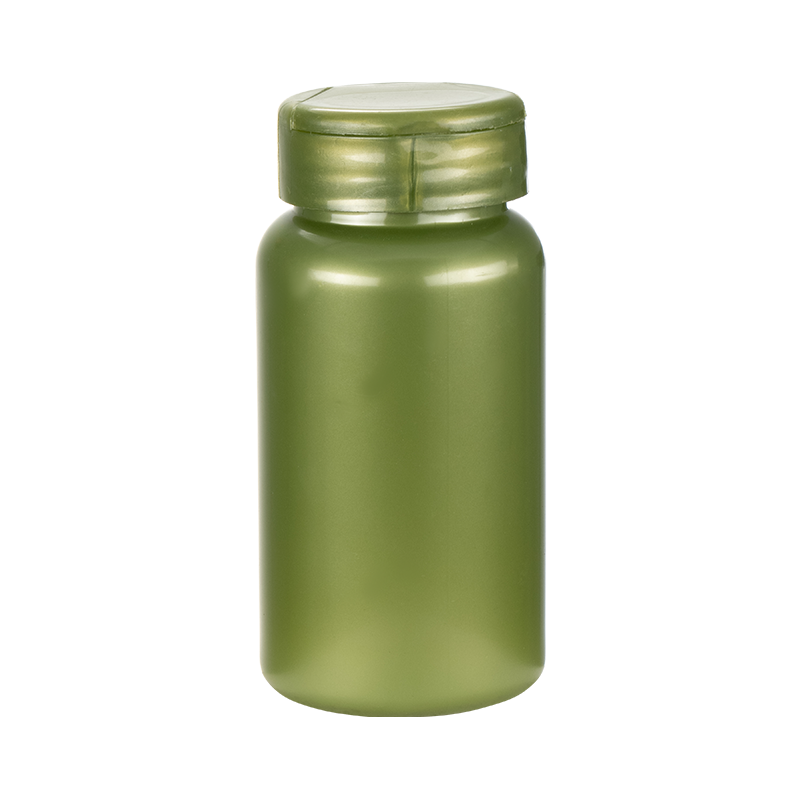 Bouteille ronde haute en PET de 120 ml