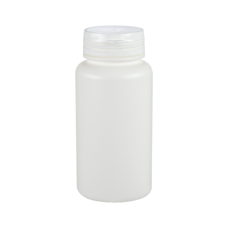 Flacon rond haut opaque en HDPE 150 ml