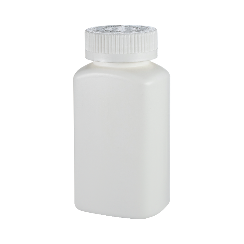Bouteille carrée de grande capacité en PEHD